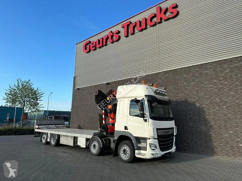 Camión DAF CF 450 8X2 OPRIJWAGEN/MACHINE...
