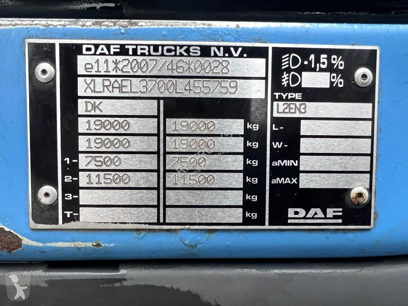 Kamion DAF 250 4X2 EURO 6 418.609KM BOX 8.5M...