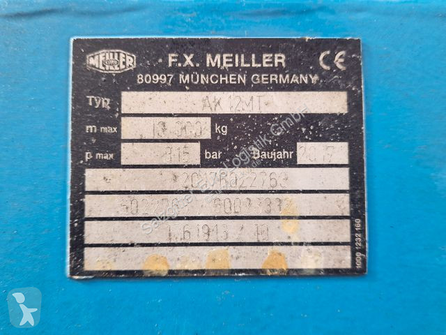 Kamion Mercedes 1851 / Meiller Kipper /...