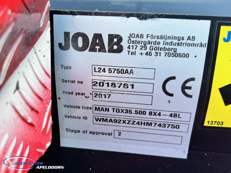 Kamion MAN 35.500 8x4, Joab, Bullbar, Custom...
