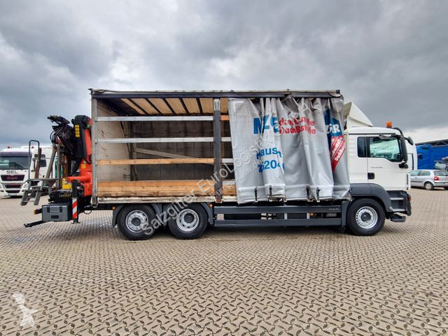 Kamion MAN TGS / Palfinger PK 22002EH / Lenkachse