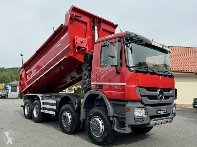Camion Mercedes 4141 8x6 Wywrot SKIBICKI...