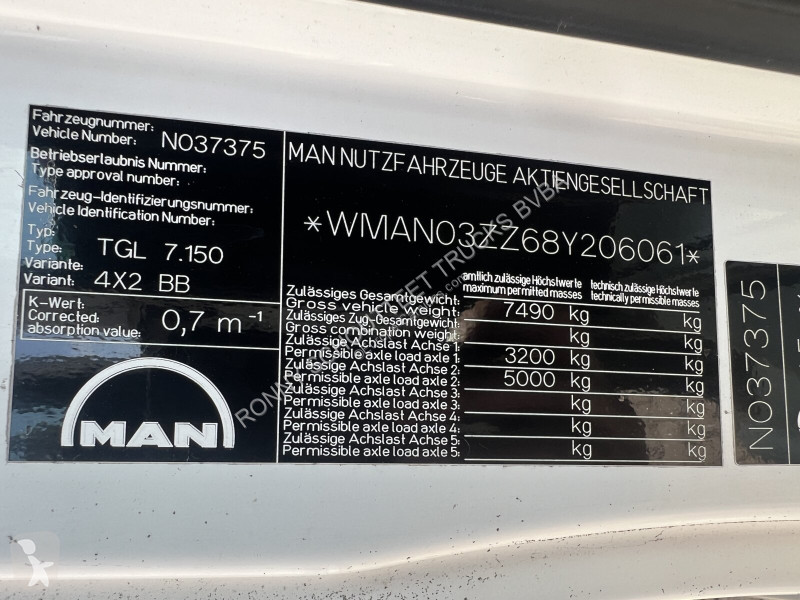 Camion MAN TGL 7.150 4x2 BB TGL 7.150 4x2 BB...