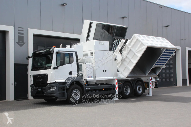 Camion MAN 26.510 6X2-4 MTS DINO 8 SAUGBAGGER