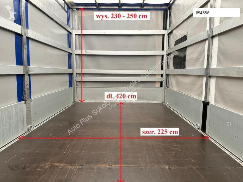 Vrachtwagen Renault MASTER PLANDEKA 8 PALET...