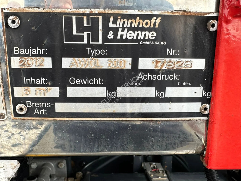 Camion Iveco 330 6X4 LINNHOFF& HENNE AWÖL 600...