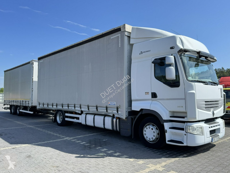 Kamion s návěsem Renault 380 DXi Euro 5 Firana...