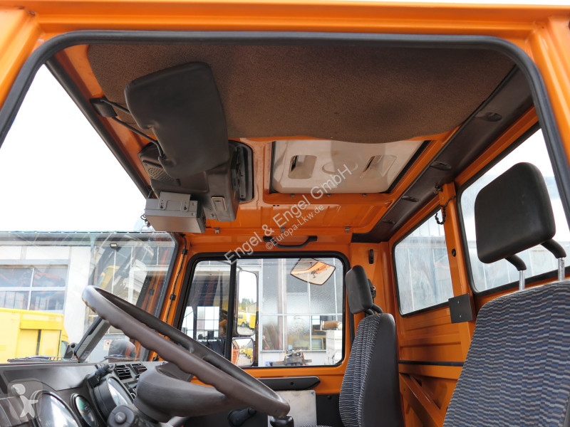 Camion Unimog U1450 Palfinger PK 105B AHK...