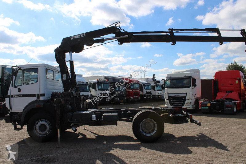 Camion Mercedes SK + HIAB 125 + MANUAL