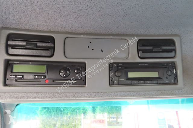 Camion Mercedes 1833 L - Glastransporter Kran...