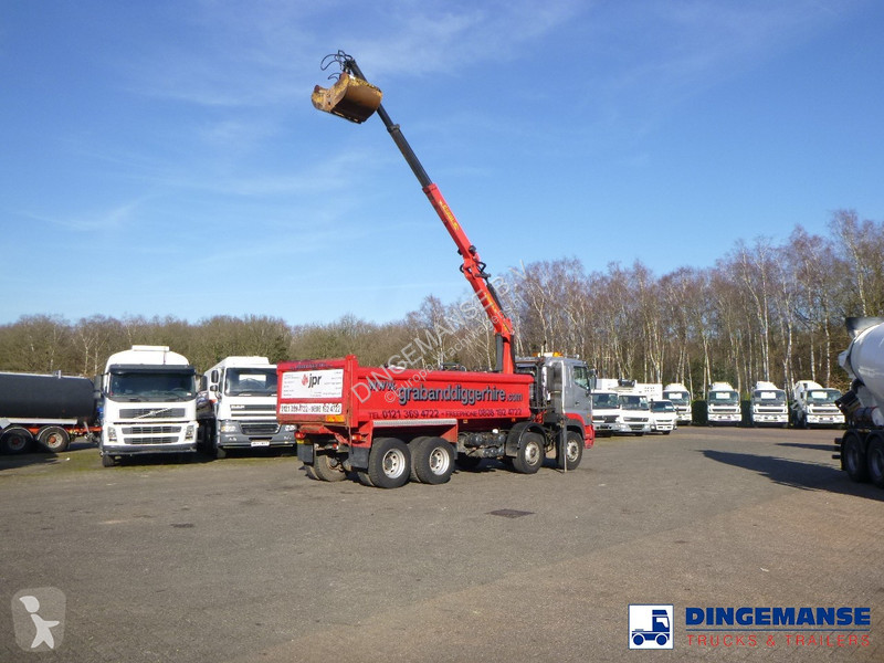 Camion Hino FY1EUKA 8x4 tipper RHD + Palfinger...