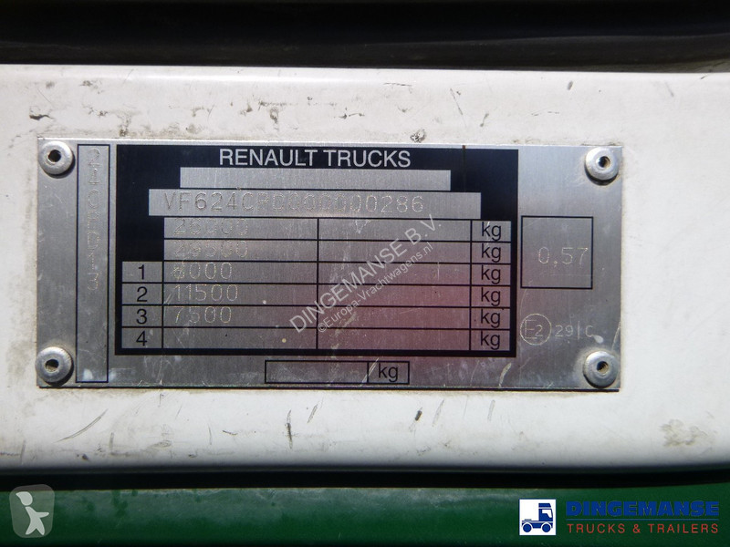 Kamion Renault 370 6x2 chassis + ADR