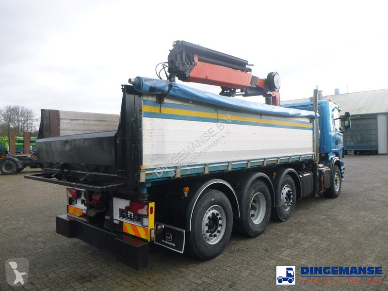 Camion Scania R 500 8X2 tipper + alfinger...