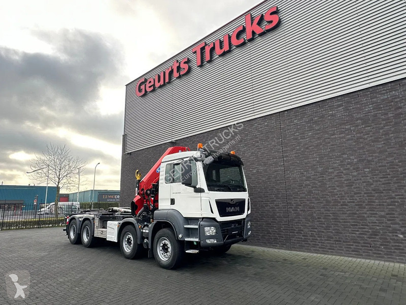 Camion MAN TGS 8X4 BL+ HYVA 18.55.S...
