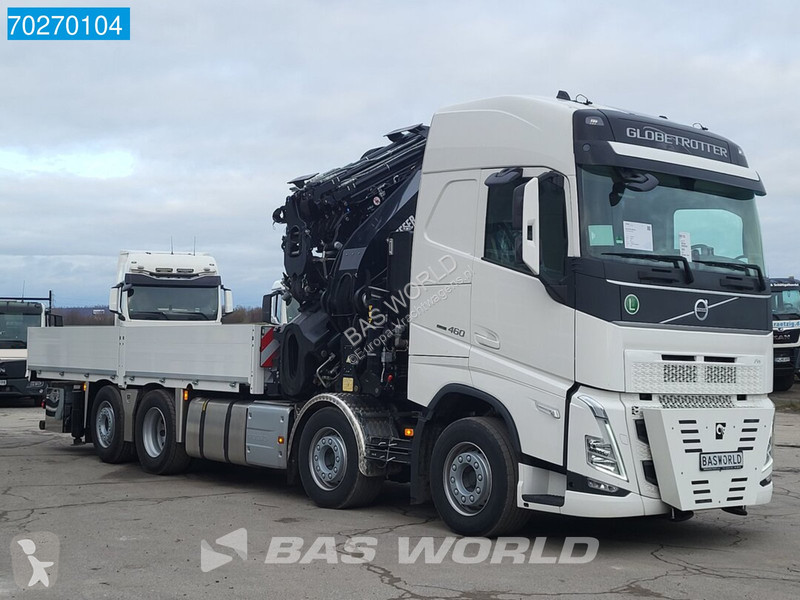 Camion Volvo FH  8X2 Effer 1000 9S + 6S Kran +...