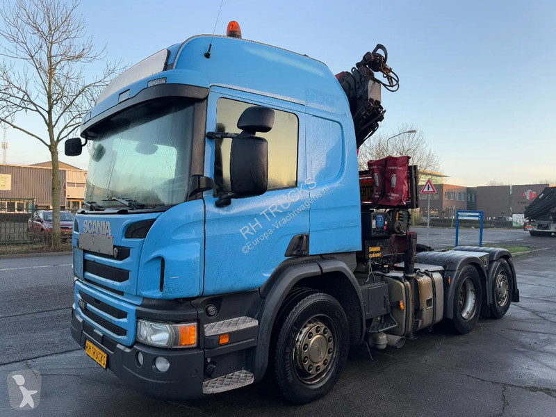 Camion Scania P450 6X2 - EURO 6 + HMF 2620-K5 +...