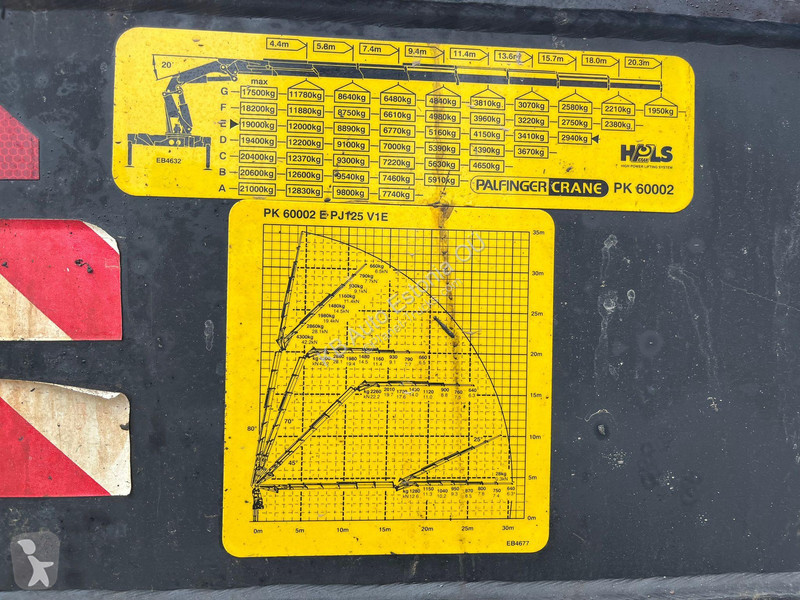 Kamion Volvo 660 8x4 PK60002 + JIB / PLATFORM...