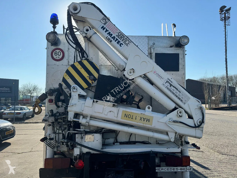 Kamion Mercedes 4X2 FIRE TRUCK HIAB 050A ONLY...