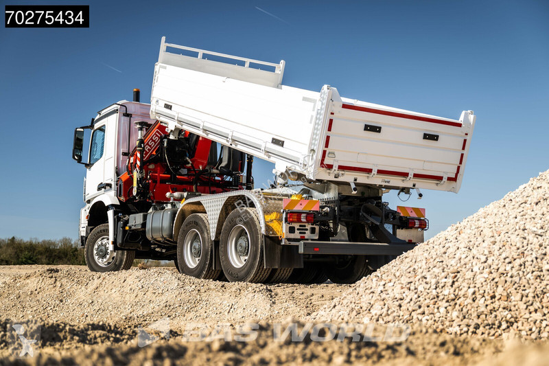 Camion Mercedes 3348 6X6 Fassi F255A.2.24...