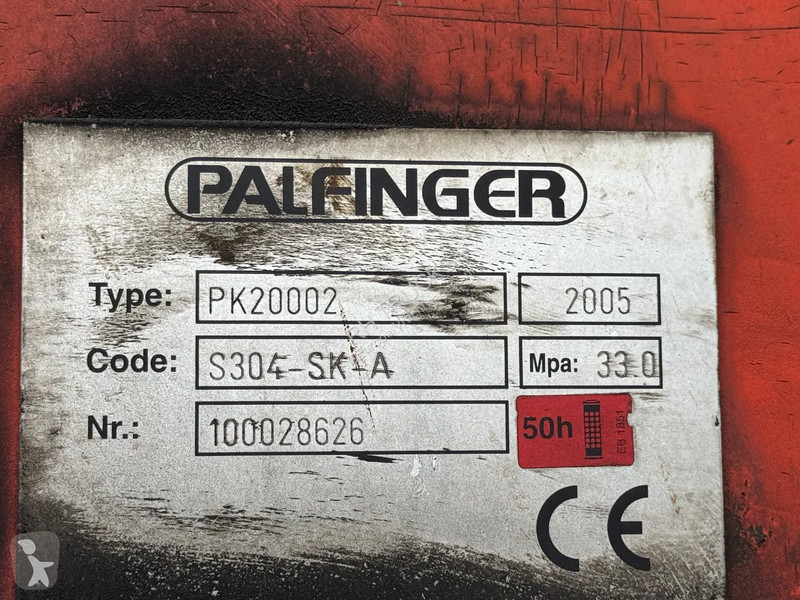 Camión MAN TGX 6X2 - EURO 6 + PALFINGER PK20002...
