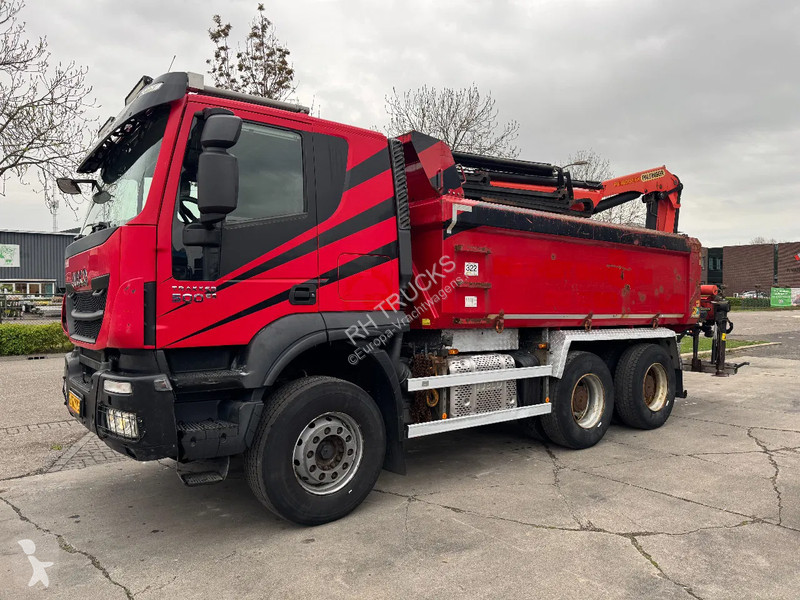 Kamion Iveco 500 6X4 EURO 6 KIPPER + PALFINGER...