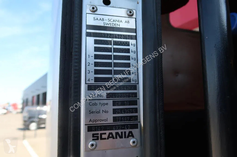 Camion Scania R-V8 R-380 Chassis Cabine