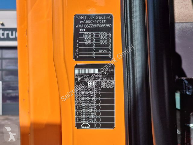 Lastbil MAN 26.420 6x2-4 BL / MKG  HLK181/...