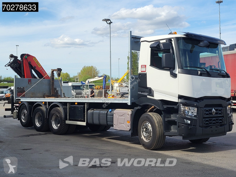 Lastbil Renault C 480 8X4 Palfinger PK24.001...