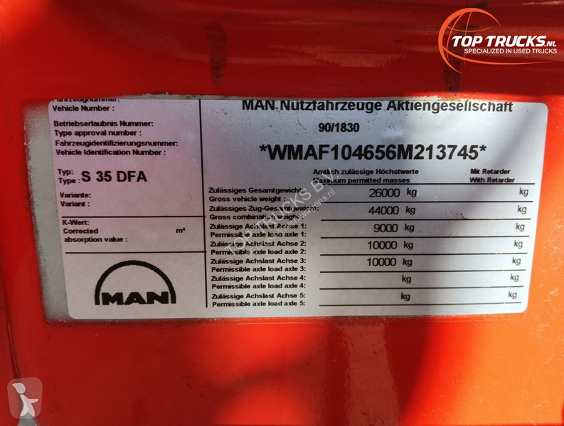 Kamion MAN 6x6 - 14TM Kraan, Crane, Kran -...