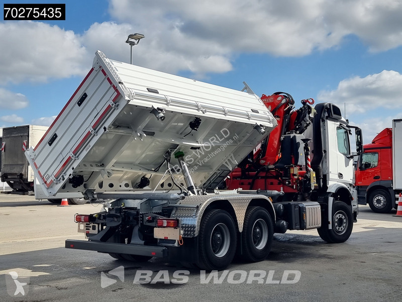 Kamion Mercedes 3348 6X4 Fassi F255A2.24 Kran...