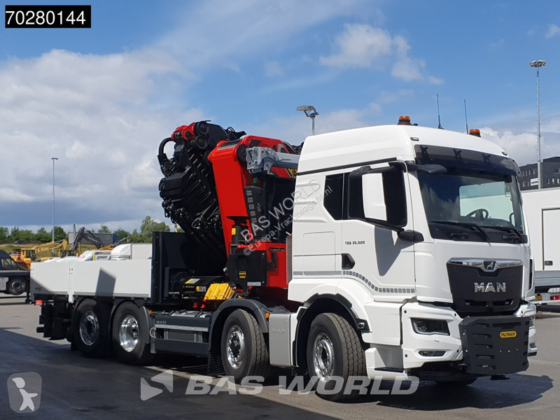 Camion MAN 35.520 8X4 Palfinger PK135.002 TEC 7...