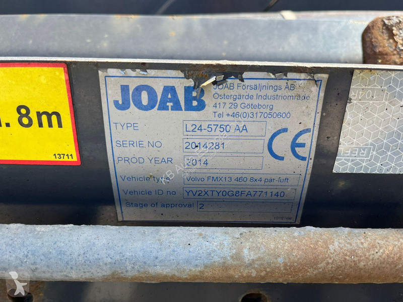 Kamion Volvo FMX 460 8x4*4 JOAB L 24 ton /...