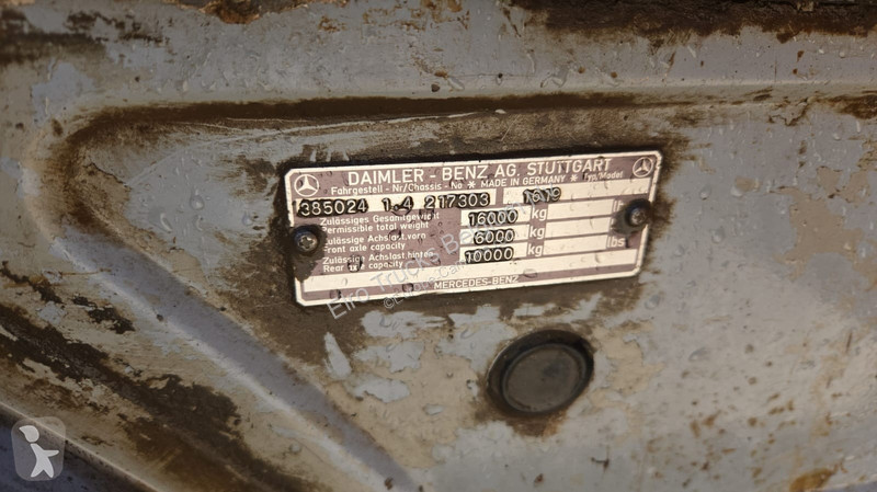 Camião Mercedes SK (12.400L / GERMAN TRUCK /...