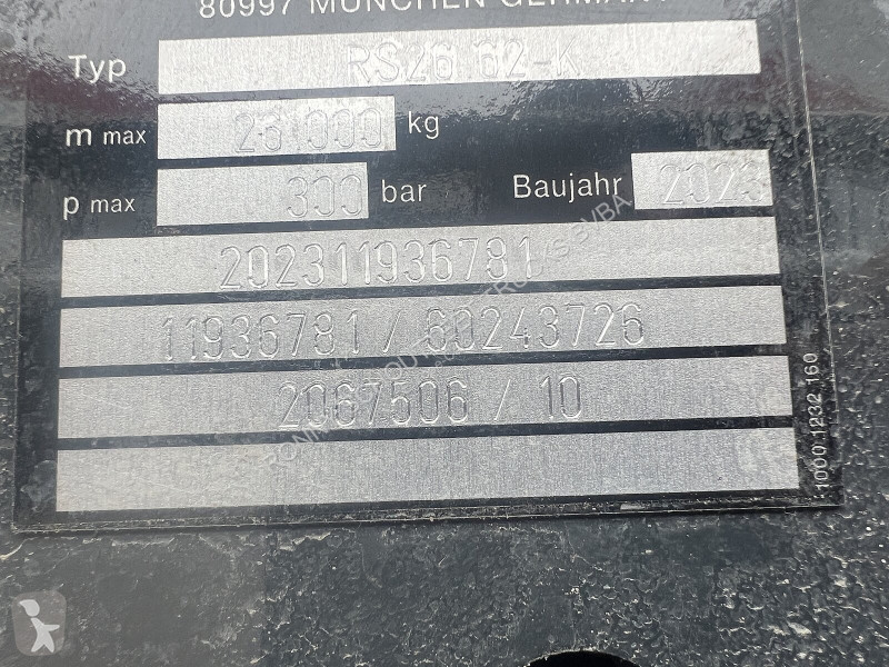 Kamion Mercedes Arocs 4142/48 8x4/4 Arocs...