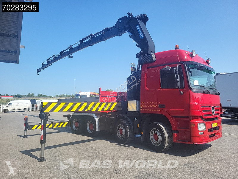 Camion Mercedes 2648 850 8X4 Effer 850/9S Kran...
