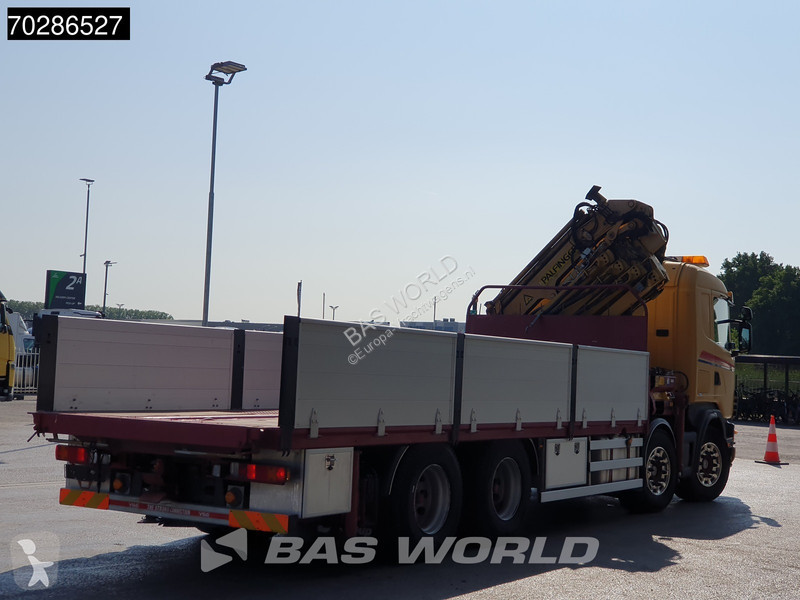 Camion Scania 124G 470 8X4 Palfinger PK45000 C4...
