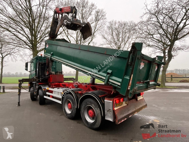 Kamion Mercedes 4142 8x8 Euro 6 Met 2 zijden...