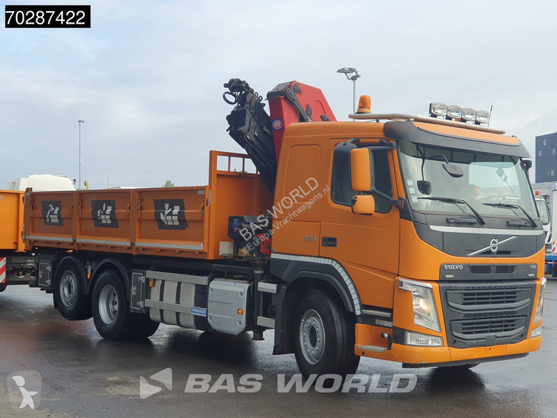Kamion Volvo 420 6X2 HMF 2120 K 4 Crane...
