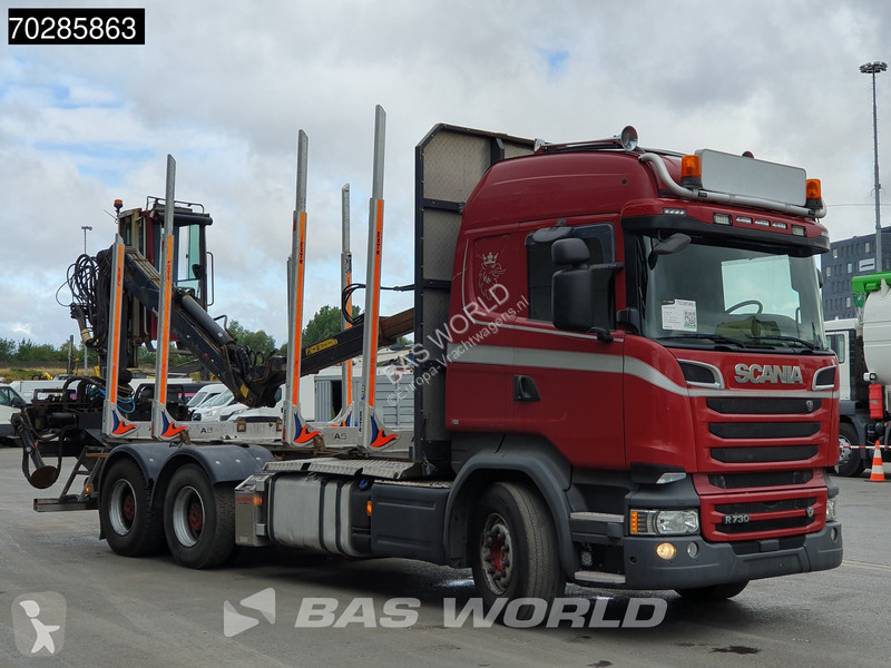 Camion Scania R730 R 6X4 HIAB F108S 79 Crane...