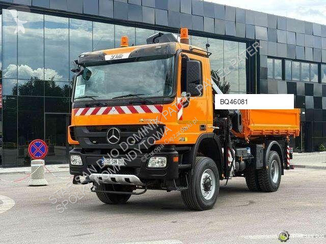 Camion Mercedes 1841 AK 4x4 Hiab 288E-7 Crane...