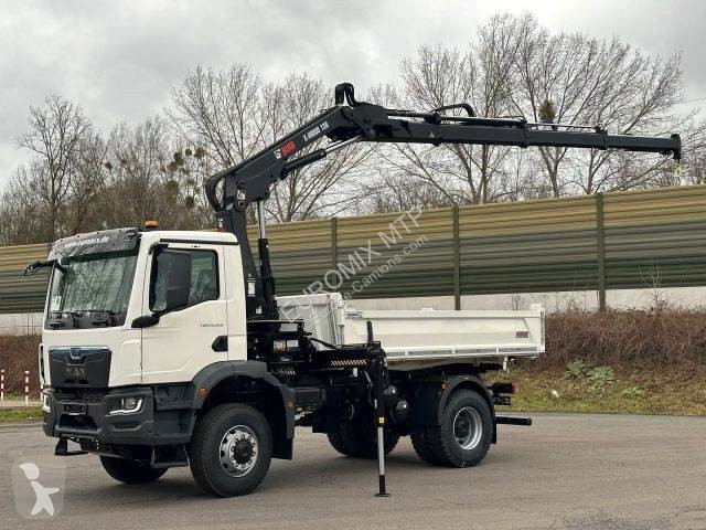 Lastbil MAN TGM 4x4 Euro6e Hiab X-HiDuo 138DS-3