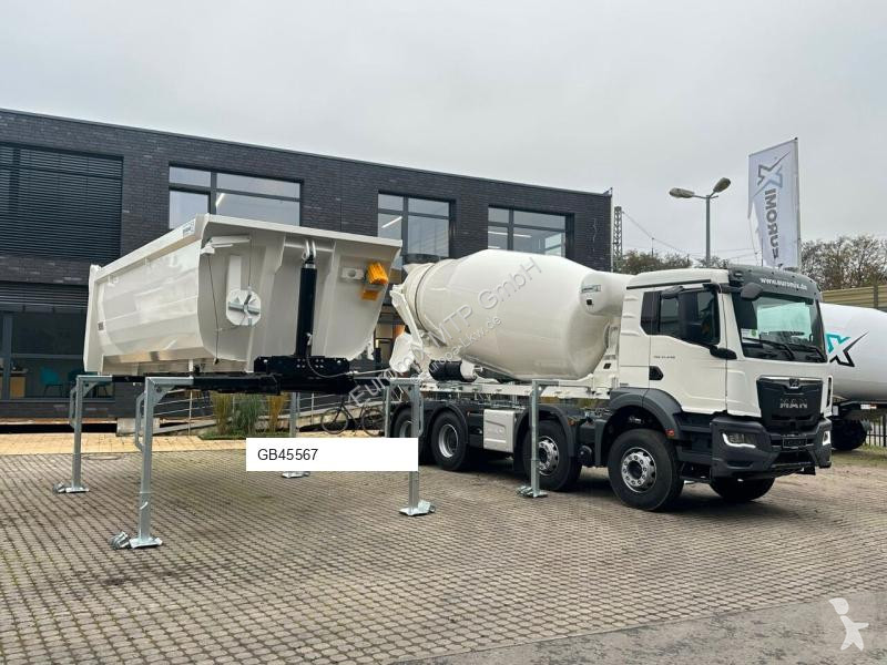 Lastbil MAN TGS 8x4 WECHSELSYSTEM KIPPER+MISCHER