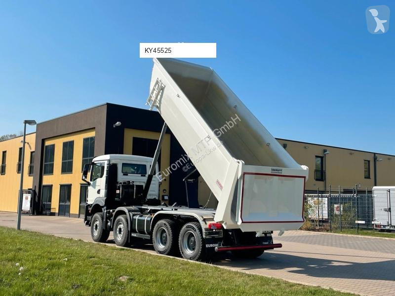 Lastbil MAN TGS 35.470 BB 8X4 Mulden Kipper 10X...