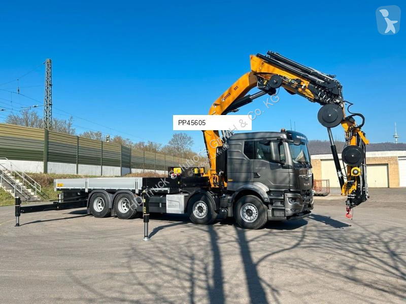 Lastbil MAN TGS 35.520 8X4 TG 3 EFFER 955-8s...