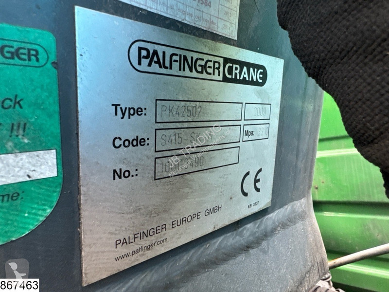 Kamion DAF 410 8x2, EURO 5, Palfinger, Remote,...