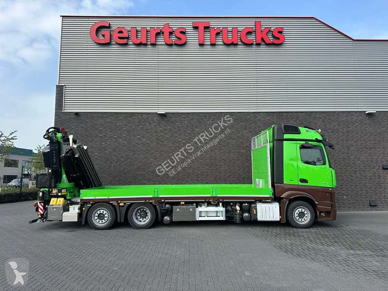 Camion Mercedes 2545 6X2 OPENLAADBAK MET FASSI...