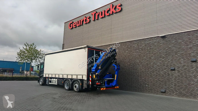 Kamion Mercedes 2536 6X2 SCHUIFZEIL MET...