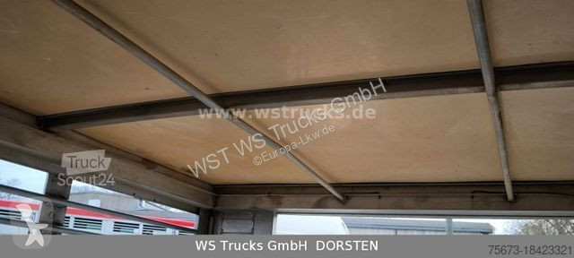 Camion Mercedes 1223 1 Stock Hohe Gitter...