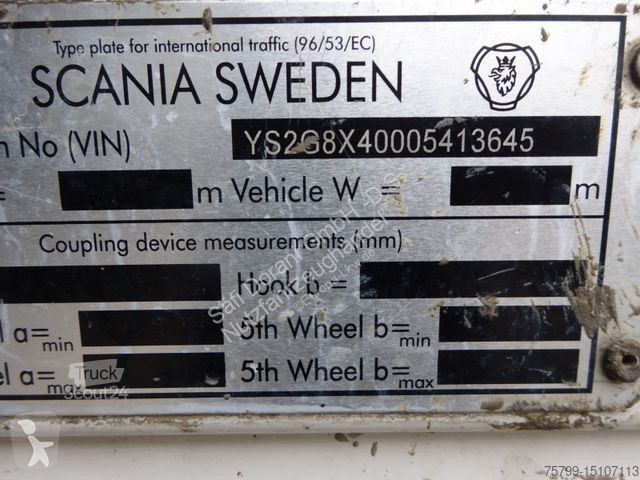 Camion Scania PUMI CIFA 32 Meter  4 Knick.