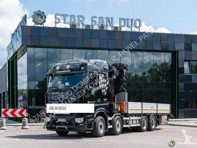 Kamion Mercedes AROCS 3251 8x4 HMF 8520 Fly Jib...